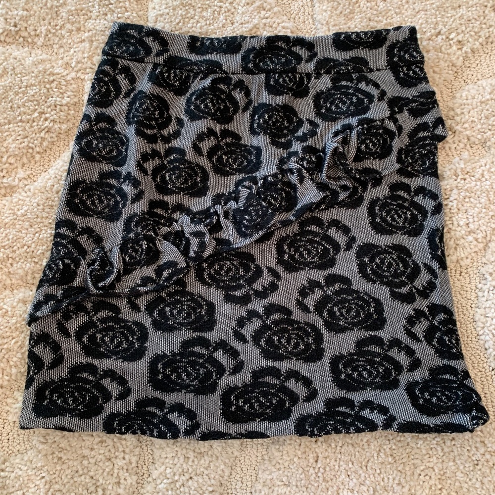 Cute Ruffles and Roses Skirt